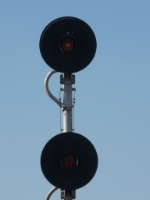 Searchlight Displaying All Red